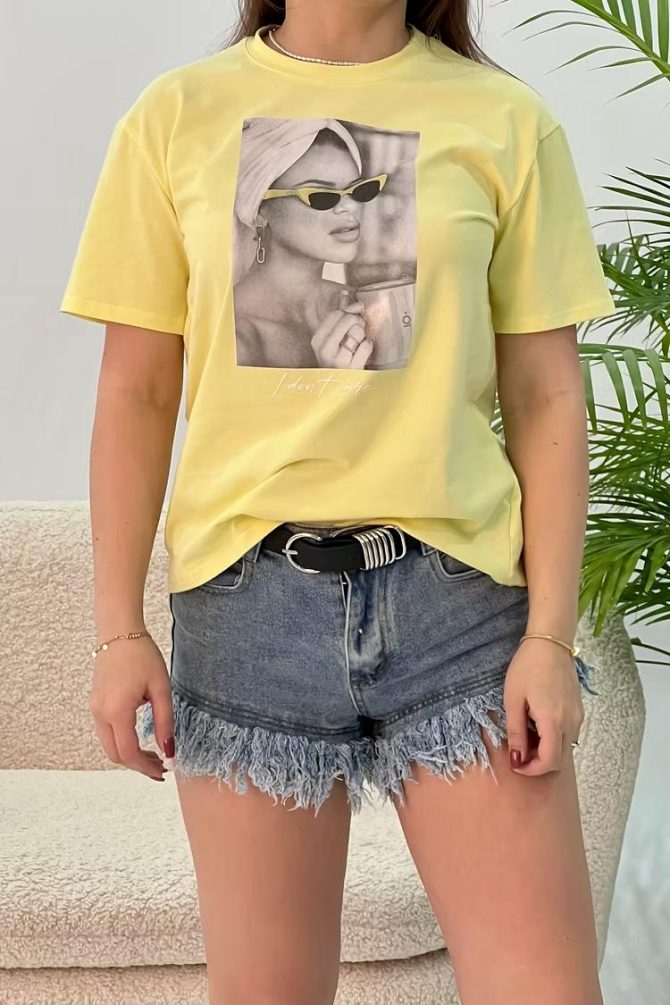 T-shirt z printem