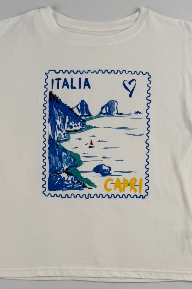 T-shirt Capri - obrazek 2