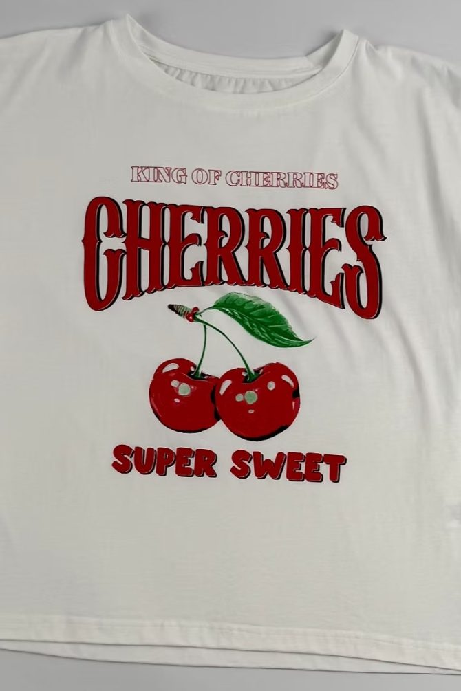 T-shirt Cherries - obrazek 2