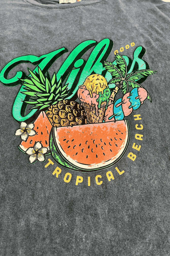 Długi T-shirt - sukienka - obrazek 6